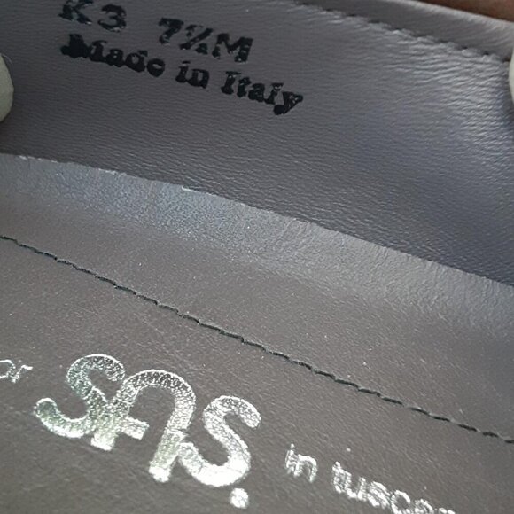 SAS Regina Pump in brown size 7.5M - Picture 4 of 8